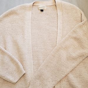 Universal Thread oatmeal cardigan, size M
